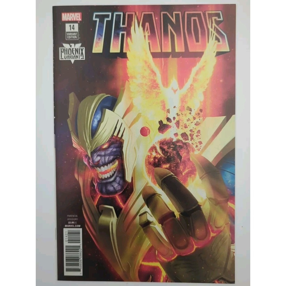 Marvel Thanos #14 (2018) Phoenix Razzah Variant Cosmic Ghost Rider Cates‎ NM